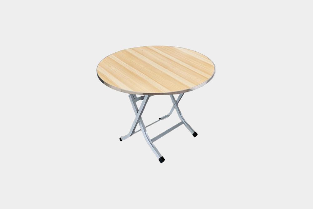 مێزی بازنەیی نەخشاندنی دار